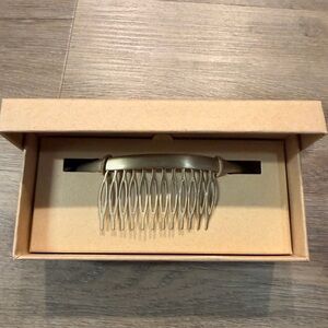 Chloe + Isabel Gold Hair Comb. NIB